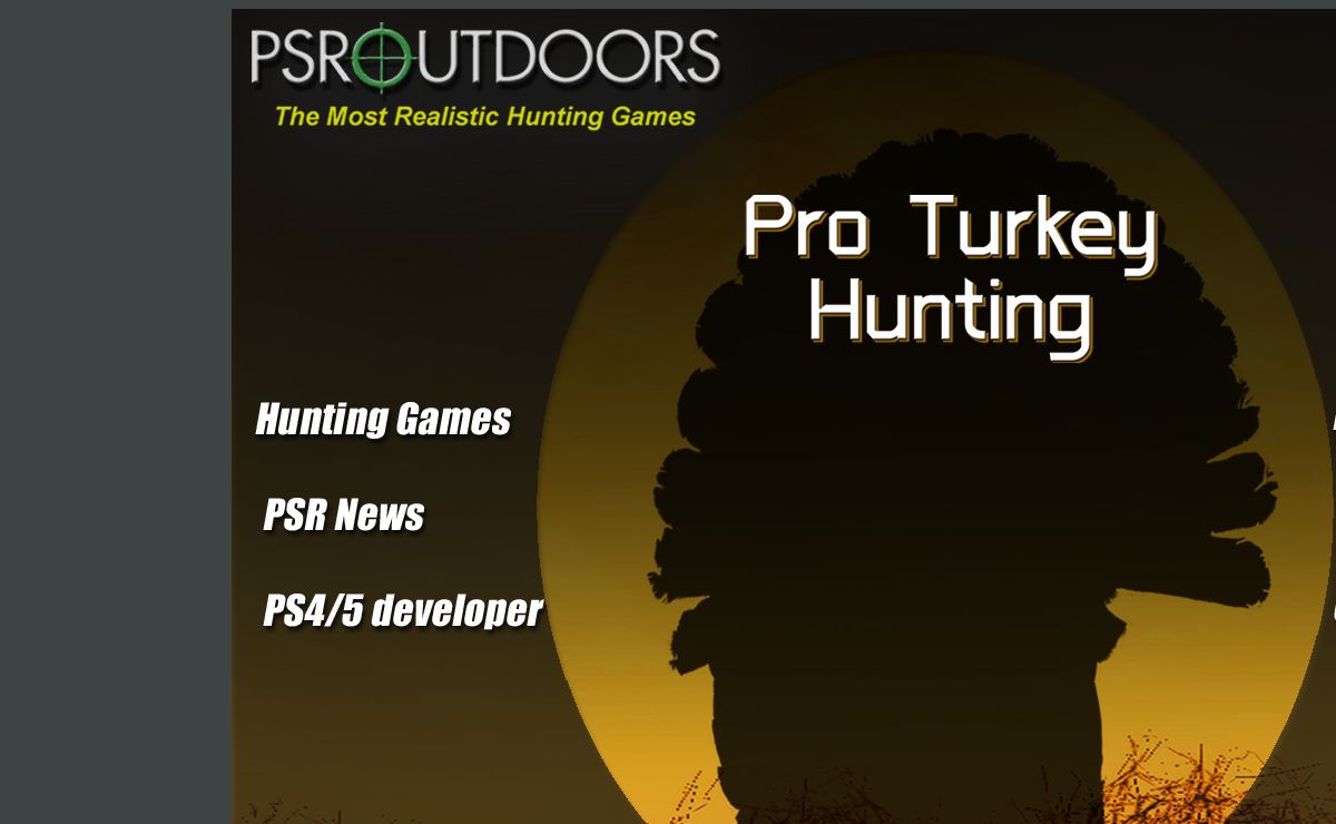 PSR Outdoors. Deer and turkey hunting computer simulations.
