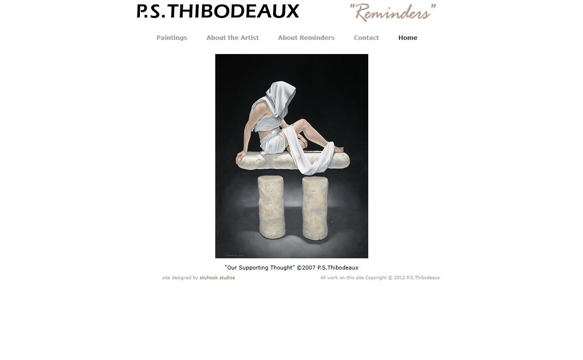 Reminders- Paintings by P.S. Thibodeaux