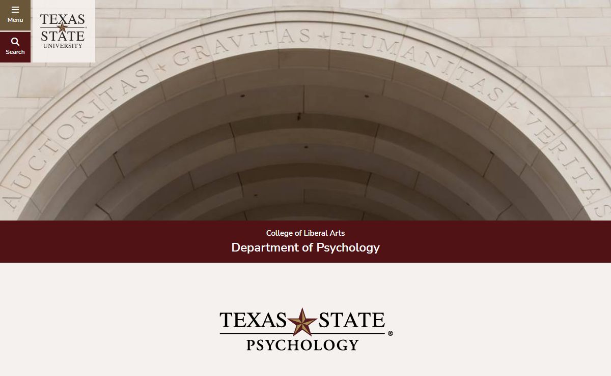 Department of Psychology : Texas State University