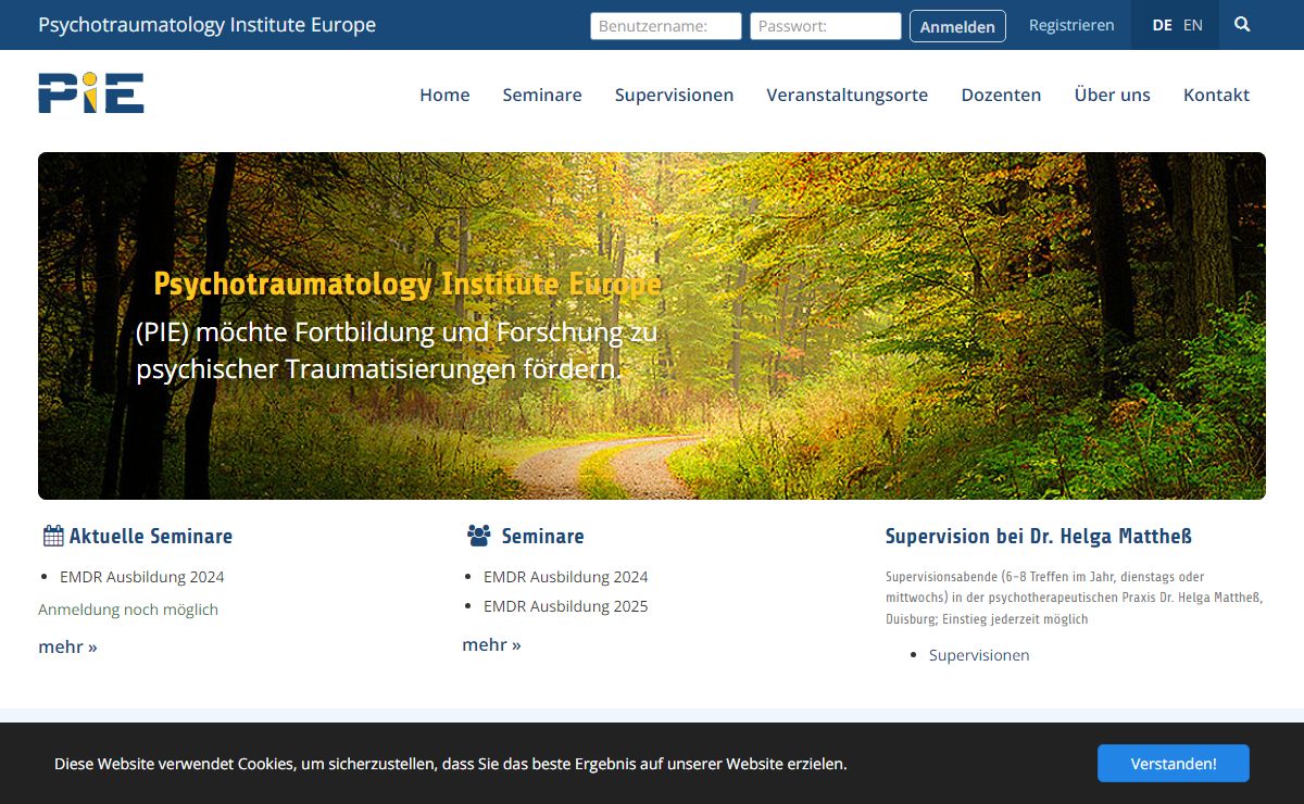 Home - Psychotraumatology Institute Europe