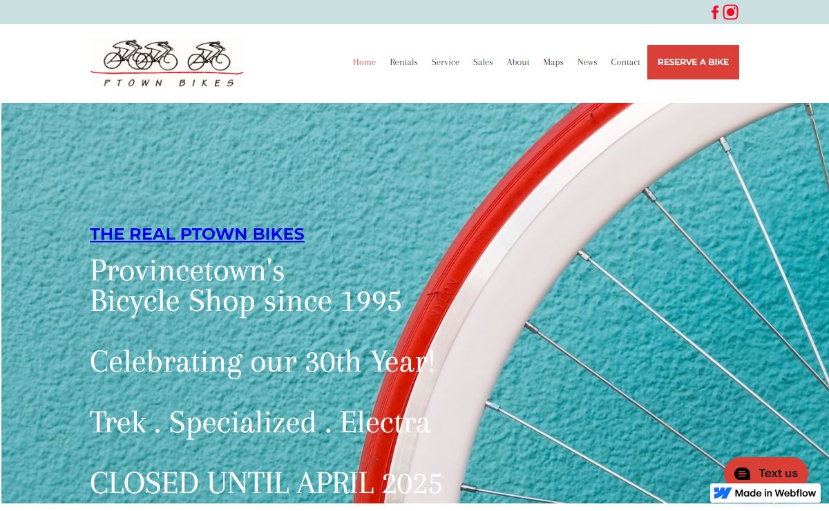 Ptown Bikes, Bicycle Rentals in Provincetown MA