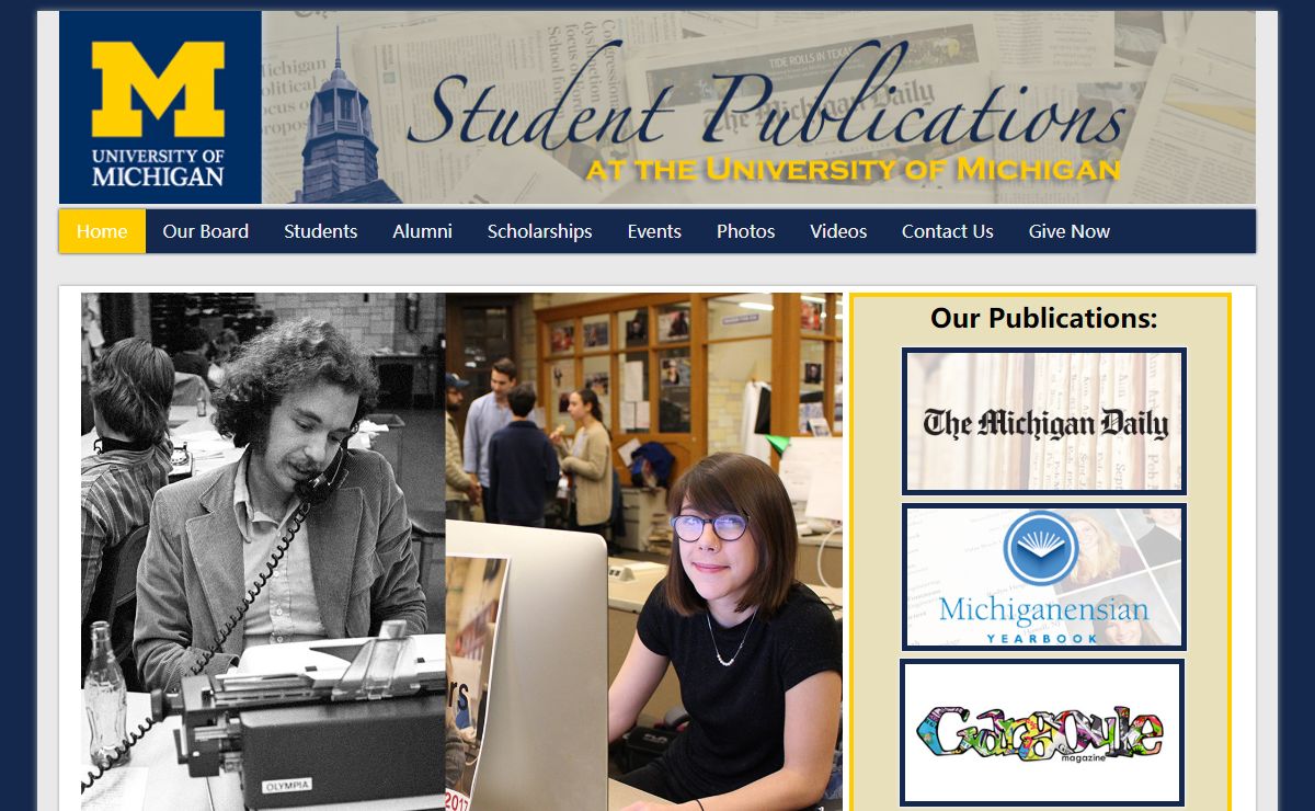 Office of Student Publications | University of Michigan