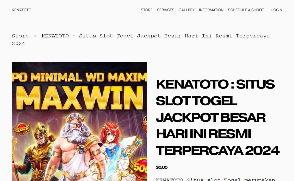 KENATOTO : Situs Slot Togel Jackpot Besar Hari Ini Resmi Terpercaya 2024 — KENATOTO