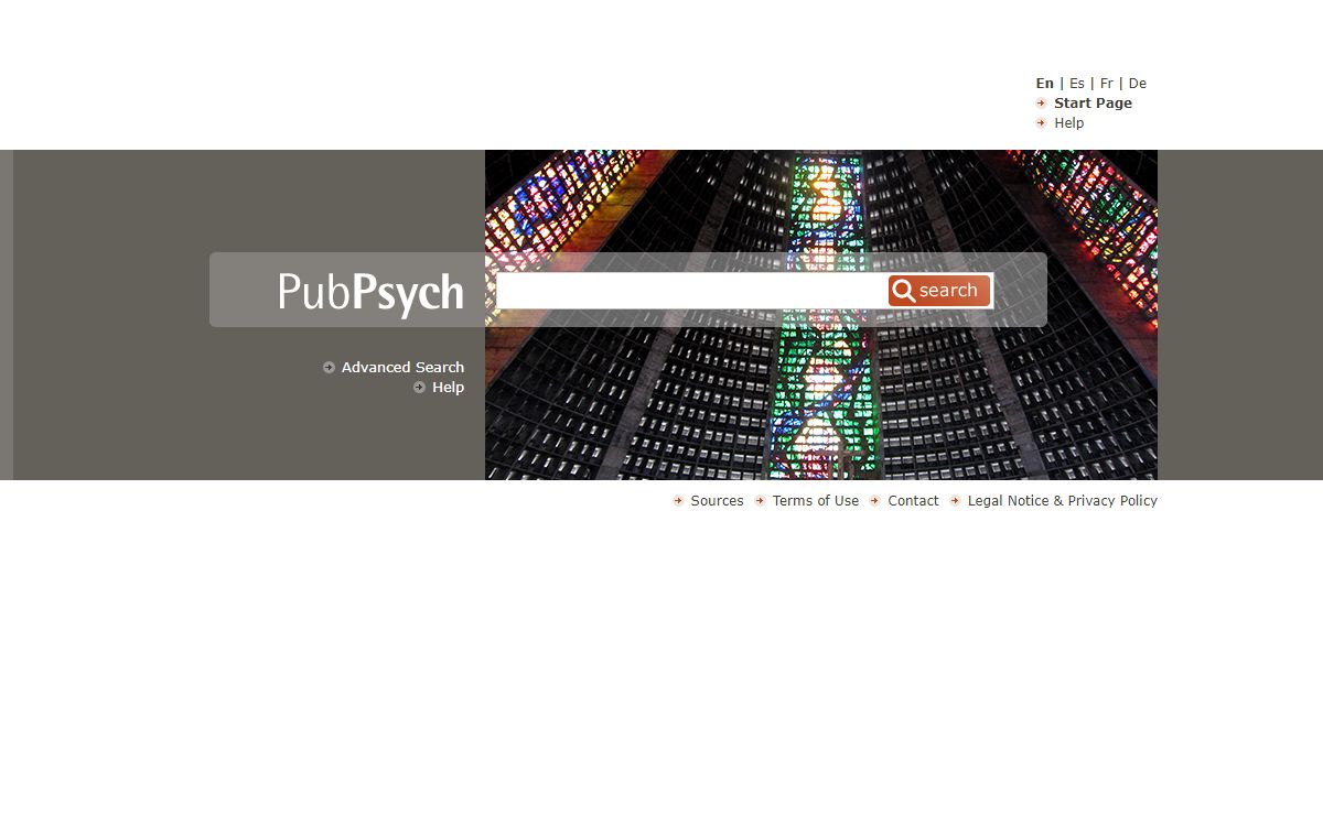 PubPsych | Start Page