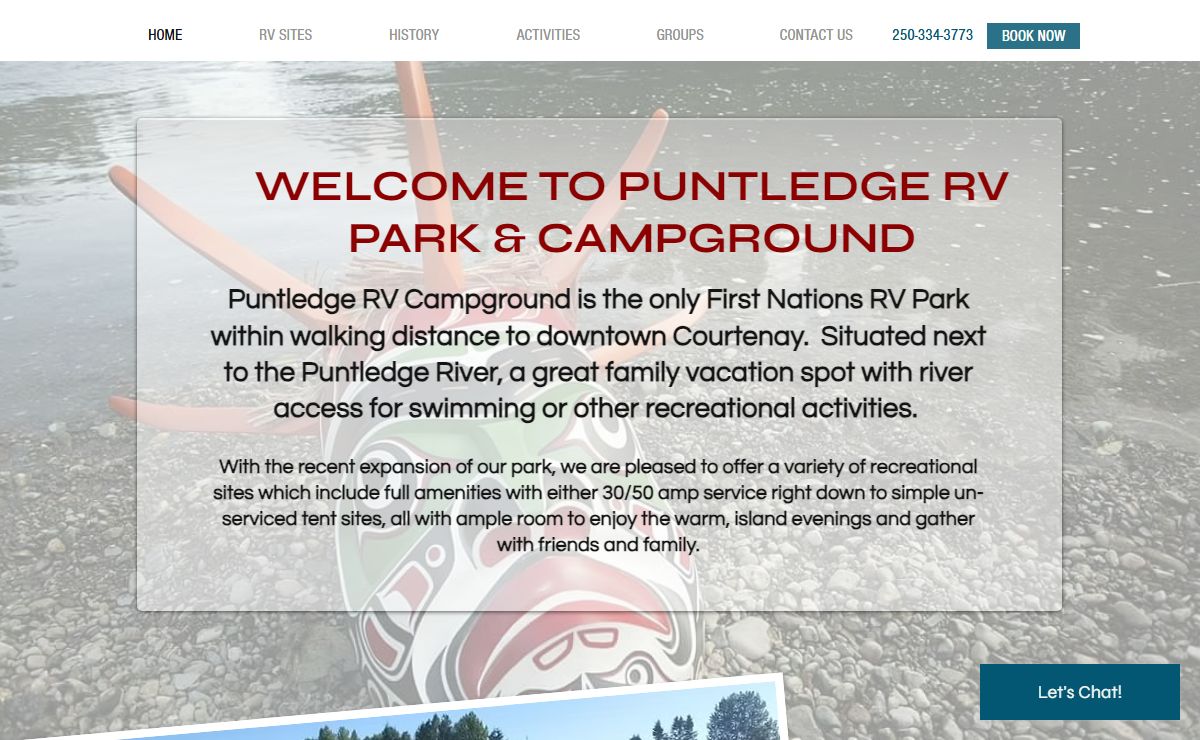 Camping | Puntledge Rv Campground | Courtenay