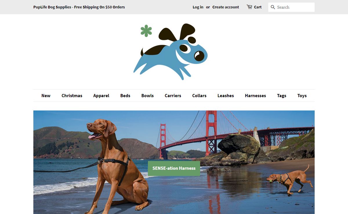 PupLife Dog Supplies - Quality Collars, Harnesses, Tags & Beds