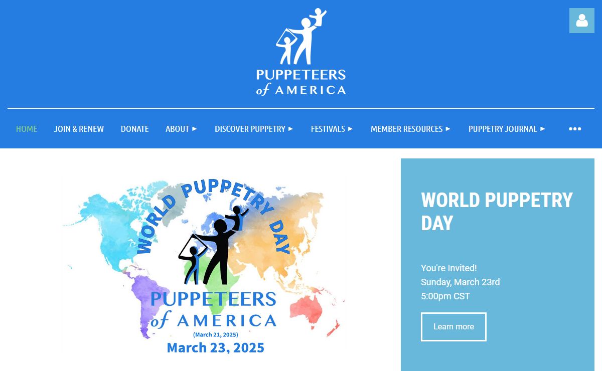 Puppeteers of America - Home