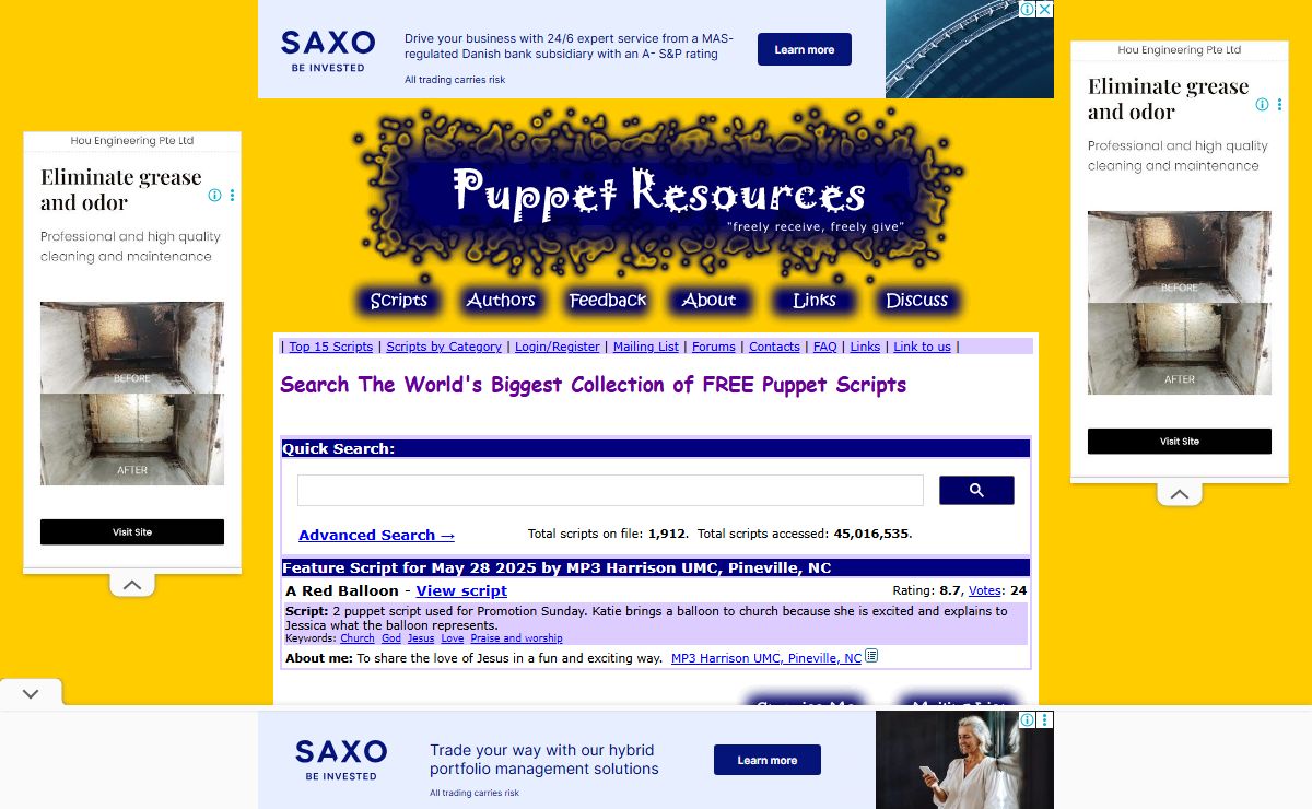 Free Puppet Scripts: Search for Scripts