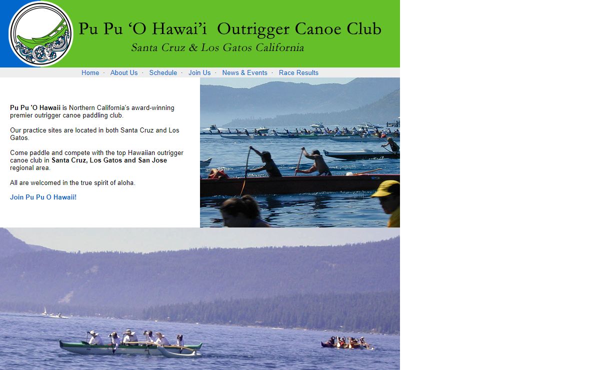 Pu Pu O Hawaii Outrigger Canoe Club - Home
