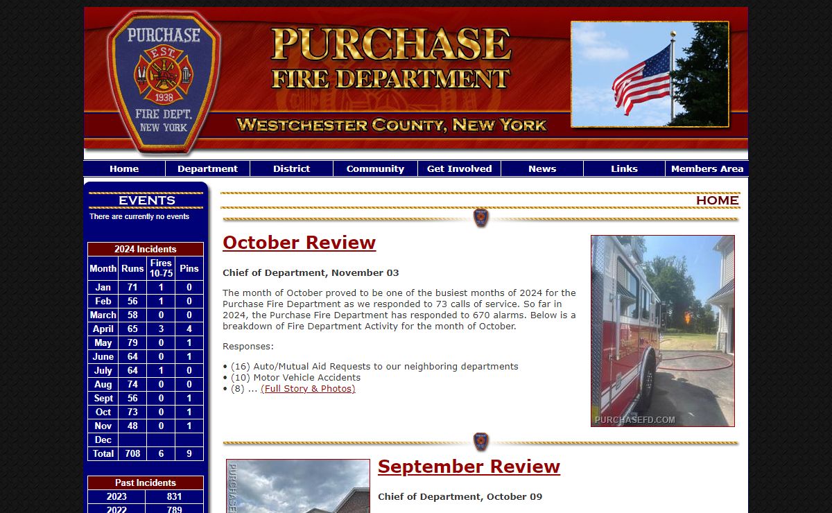 Purchase Fire Department