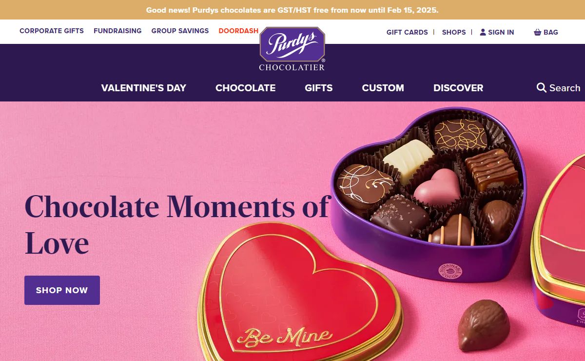 Chocolate Shop | Chocolate | Purdys Chocolatier