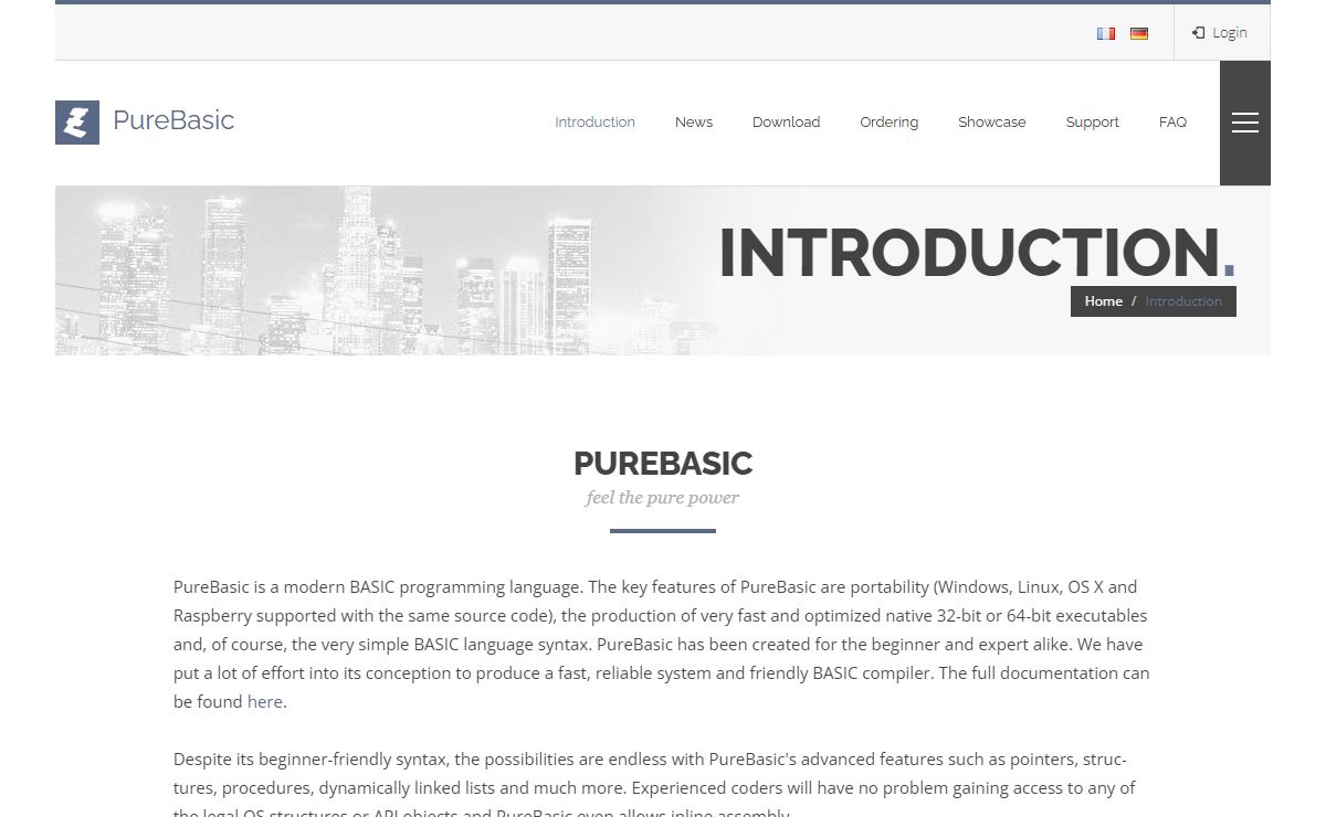 PureBasic - A powerful BASIC programming language