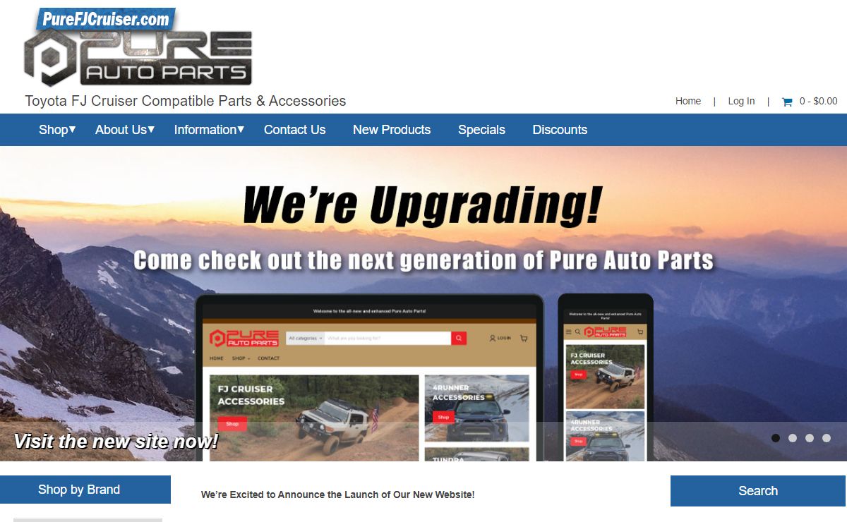 Pure FJ Cruiser, Parts and Accessories for your Toyota FJ Cruiser