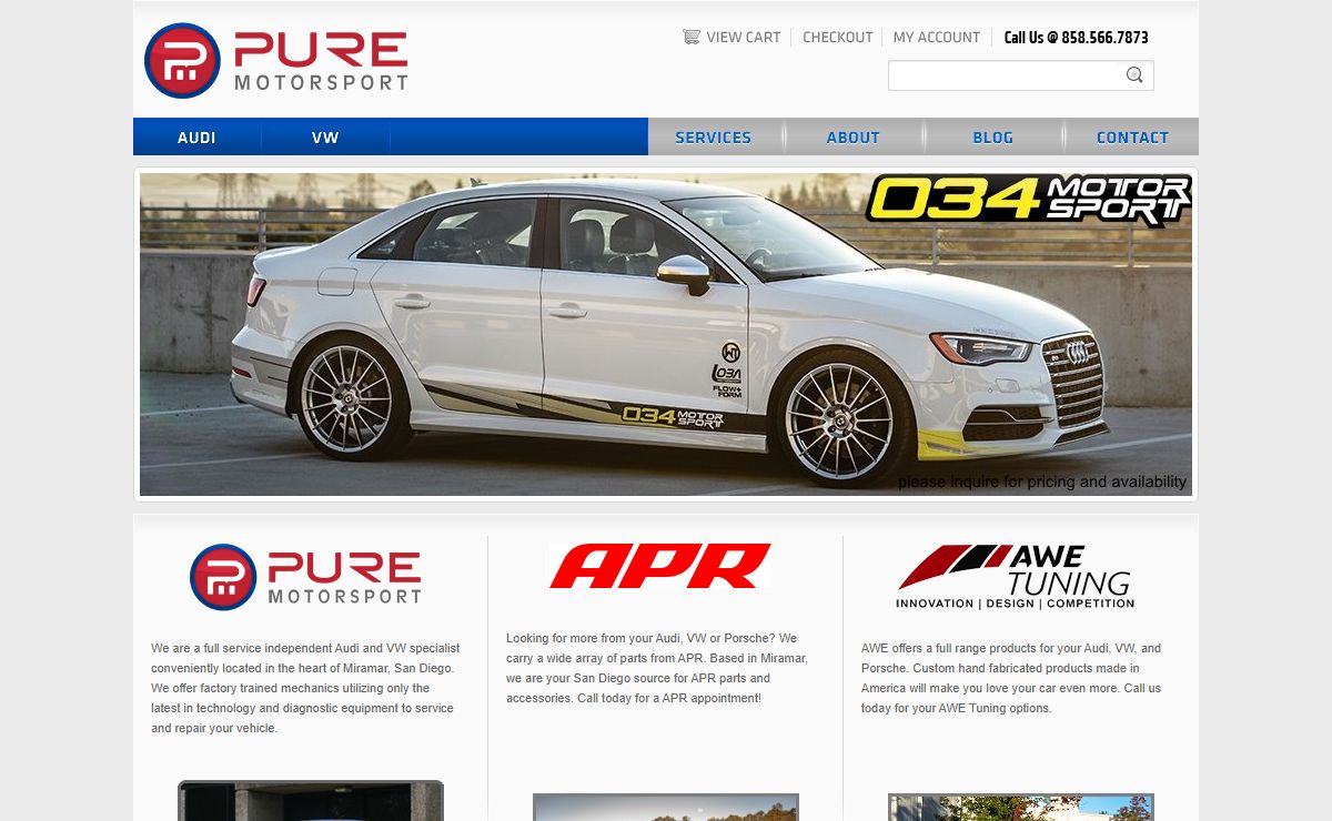 Audi and Volkswagen Repair Experts. - PURE Motorsport, LLC
