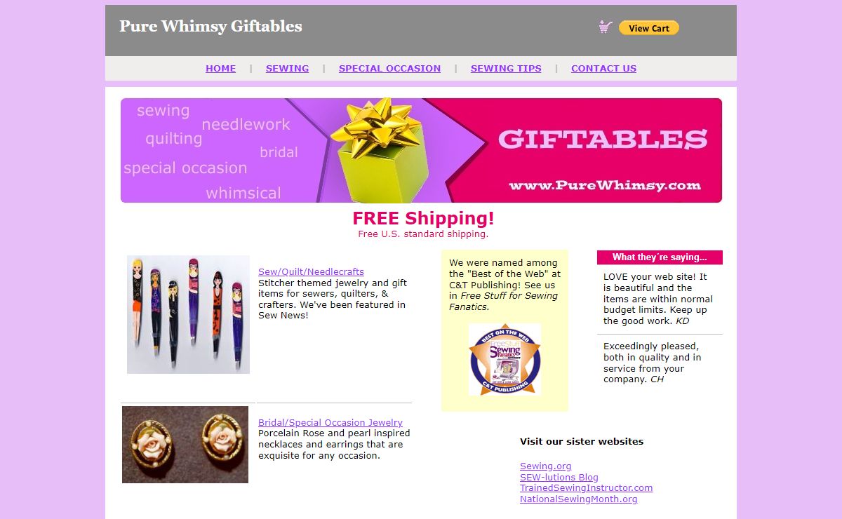 Pure Whimsy Unique Giftables