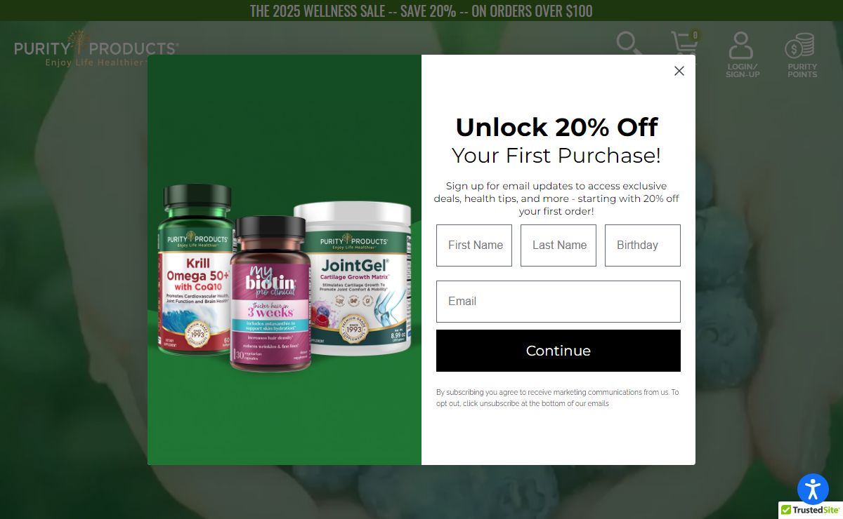 Nutritional Supplements | Purity Products