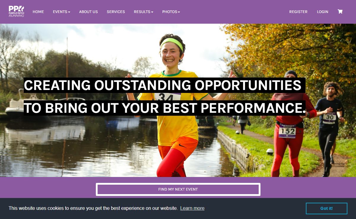 Purple Patch Running : London 10k, Half Marathon, Marathon | Running Events Specialists