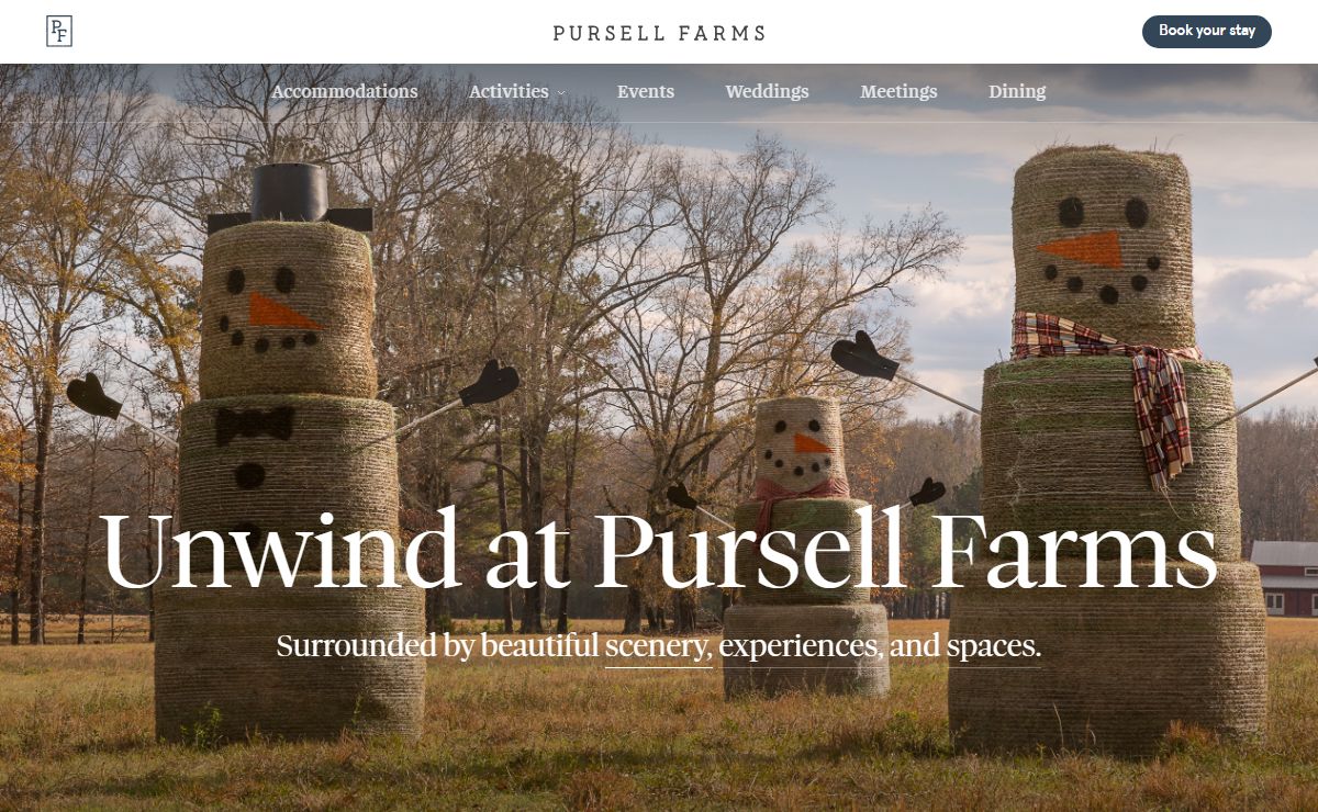Pursell Farms: Alabama Resort and Destination Golf Course