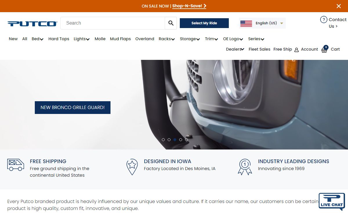 Putco Aftermarket Automotive & Truck Accessories