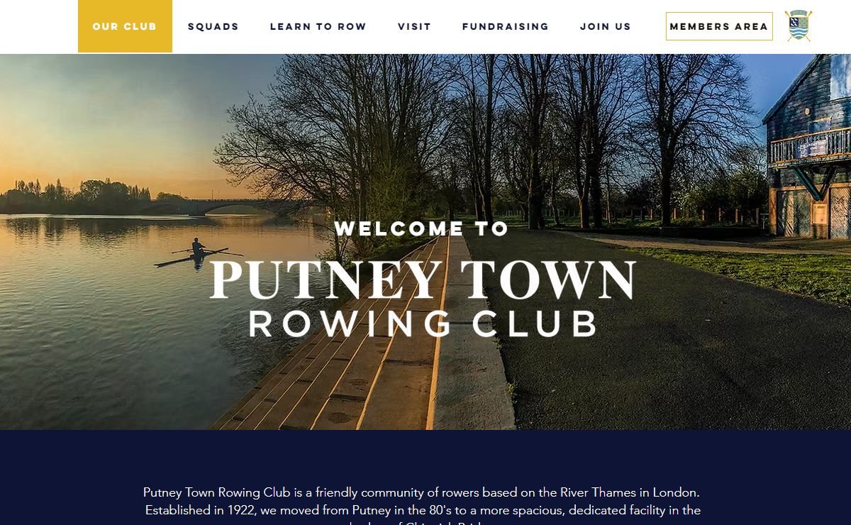Rowing | Putney Town Rowing Club | London, United Kingdom