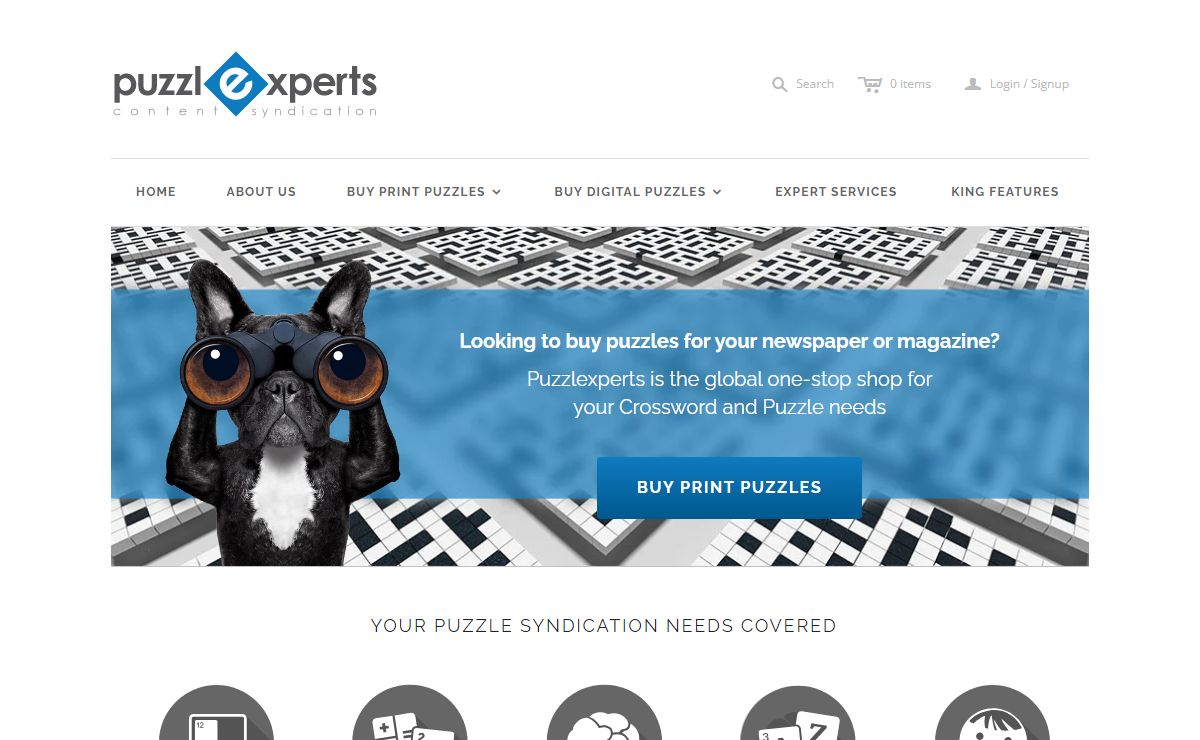 Puzzlexperts Syndicated Crosswords & Puzzles | Print & Online
