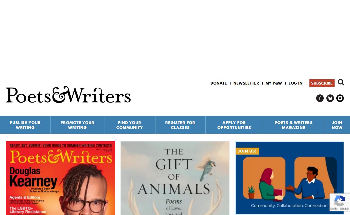 Poets & Writers | Contests, MFA Programs, Agents & Grants for Writers