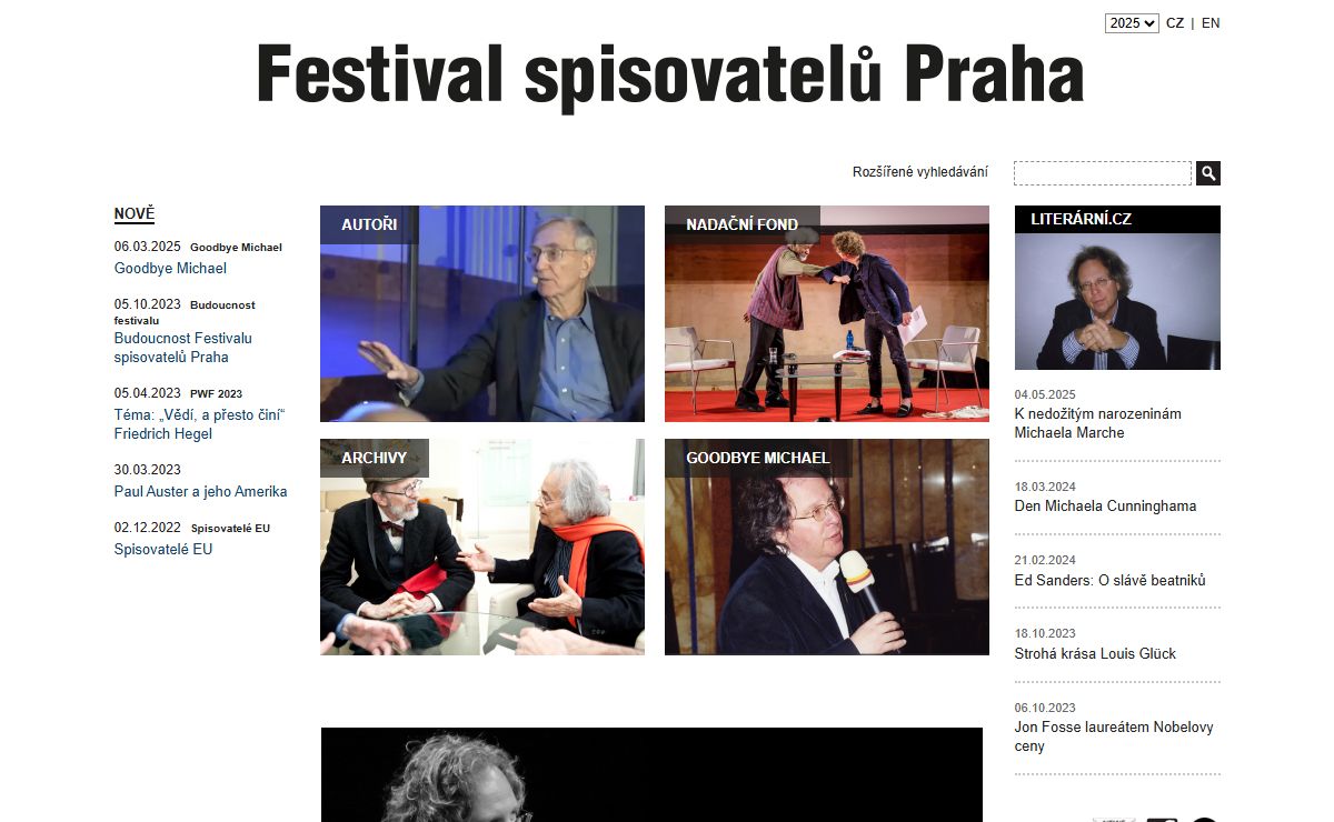 PWF | Úvodní strana