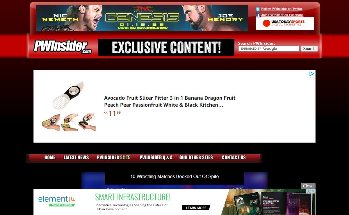 Latest News | PWInsider.com