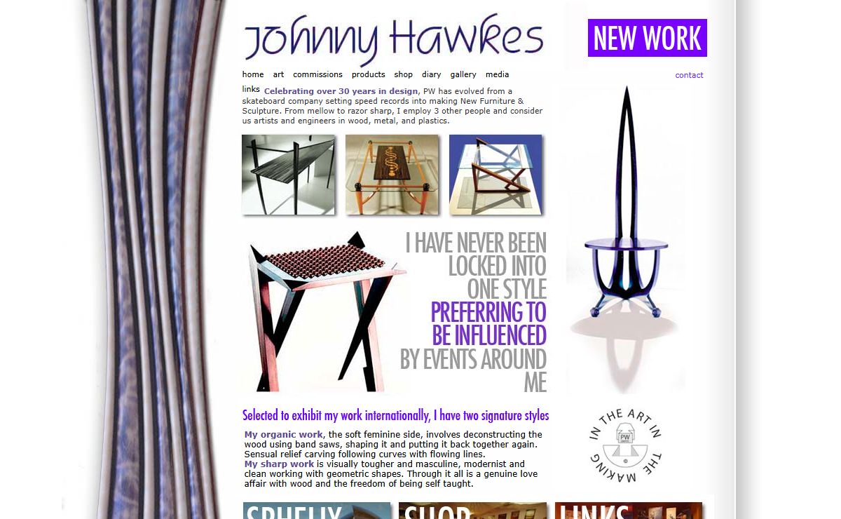 Johnny Hawkes PW limited (Designers of fine bespoke furniture)