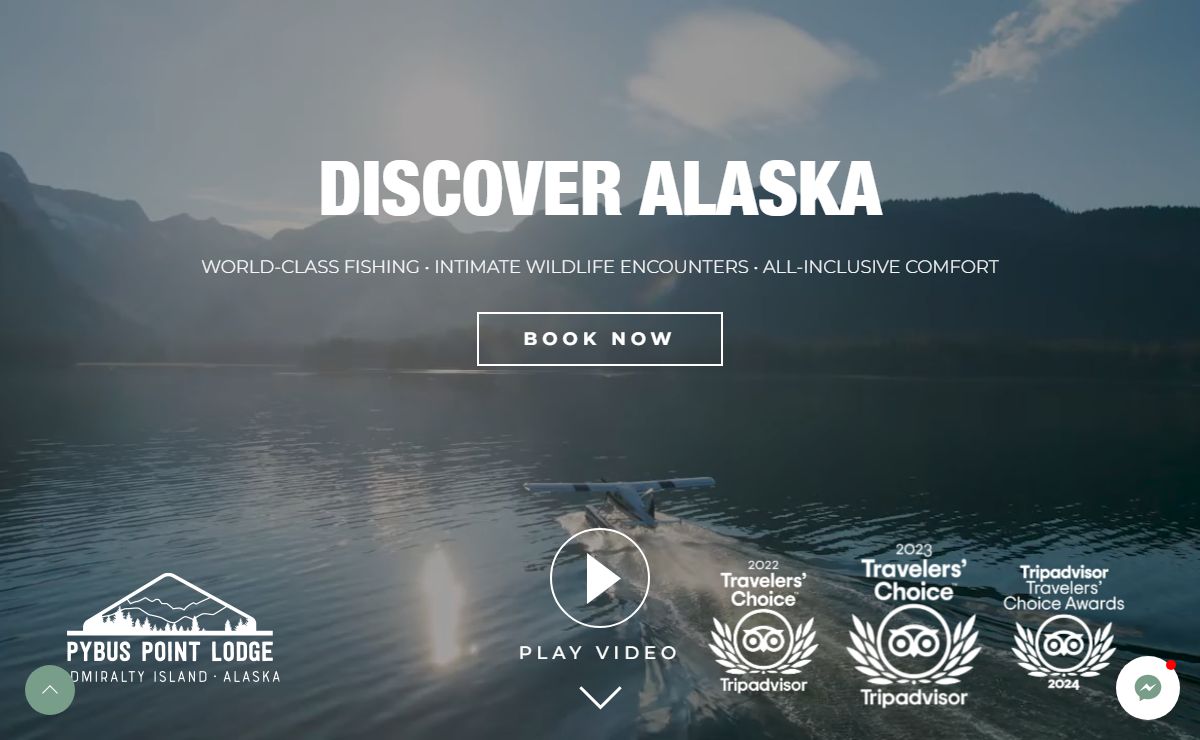 Alaskan Vacations: Fishing & Wildlife Tours | Pybus Point Lodge