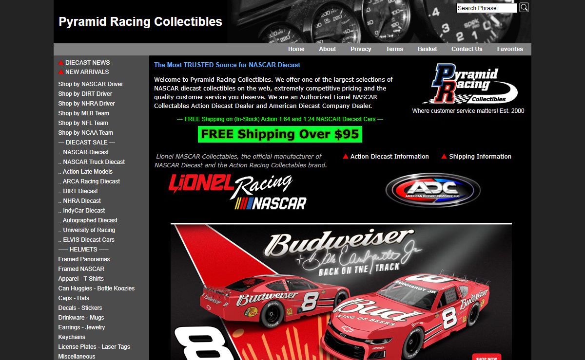 Pyramid Racing Collectibles