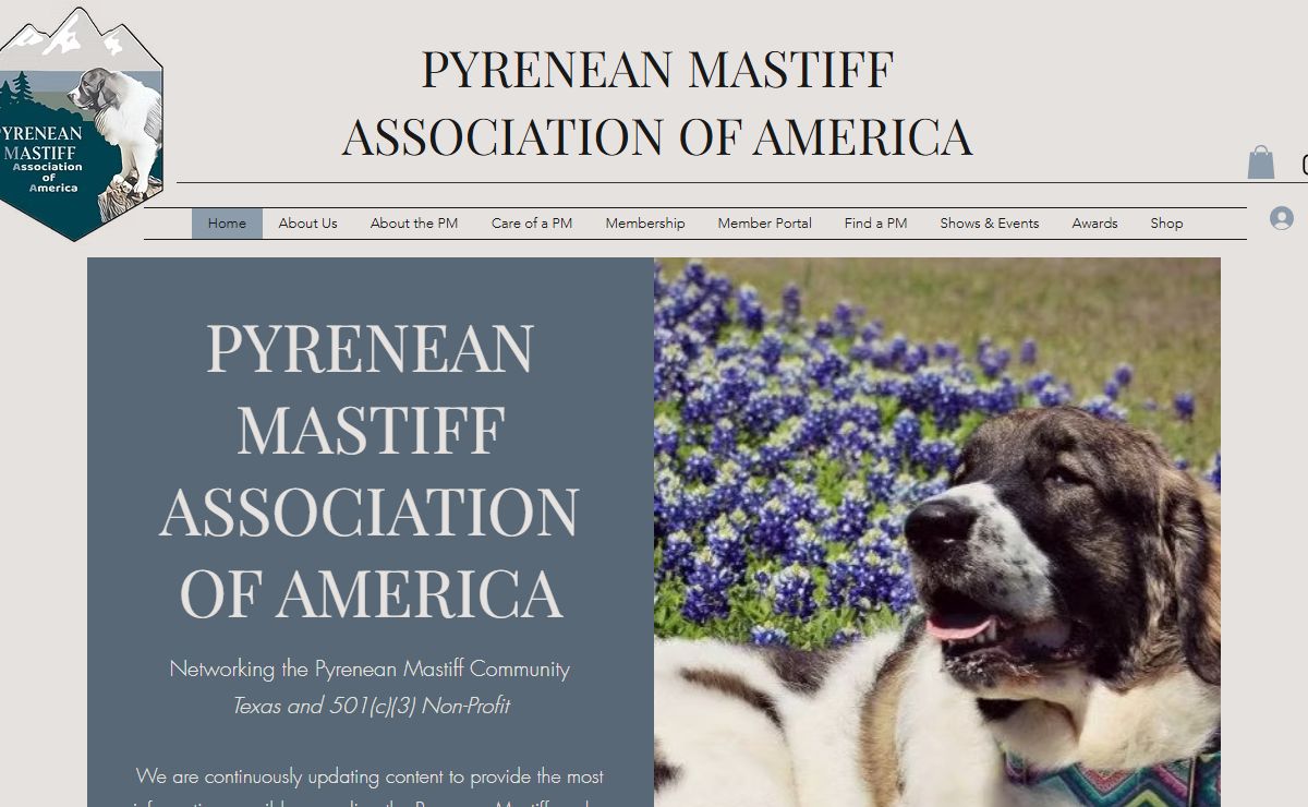 Home | Pyrenean Mastiff Association of America