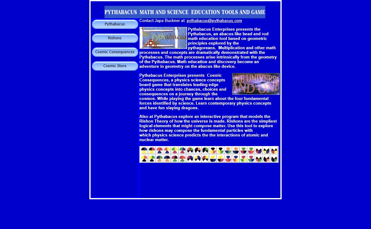PYTHABACUS MATH AND SCIENCE EDUCATION TOOLS AND GAMES