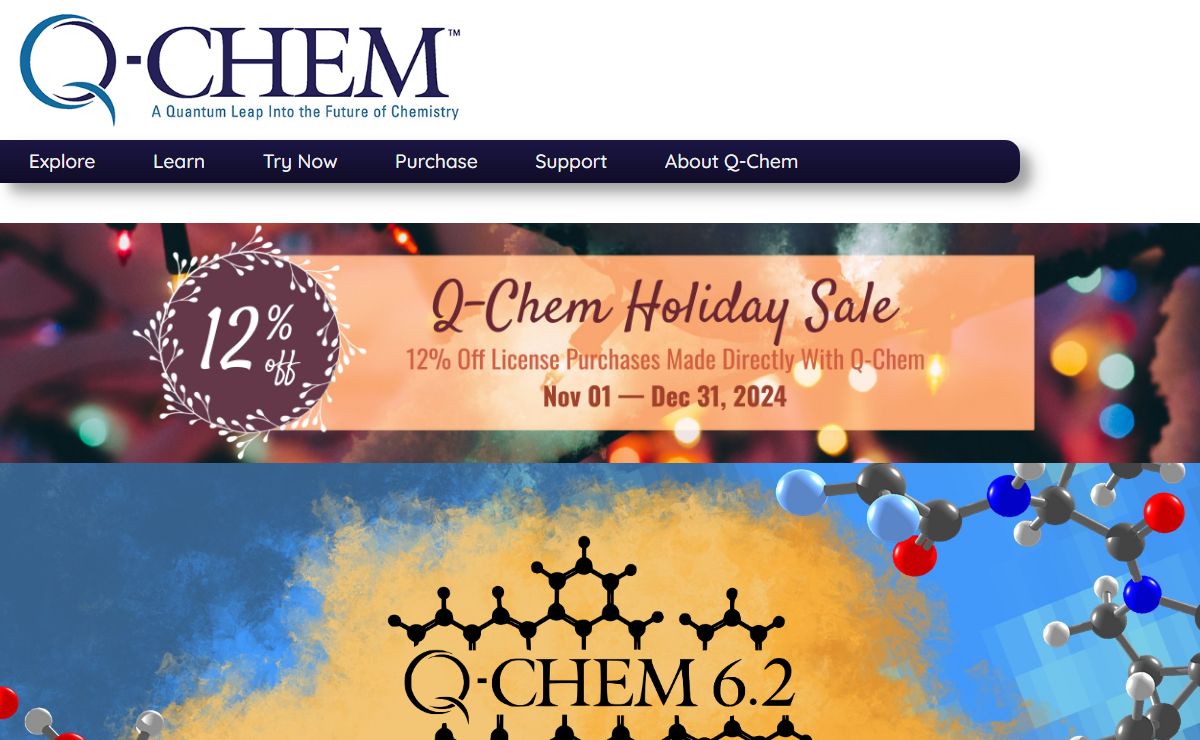 Q-Chem 6.2 | Fast, Accurate, Robust Chemistry Simulations | Q-Chem