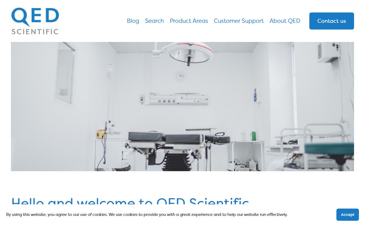 Medical Equipment Suppliers - QED Scientific