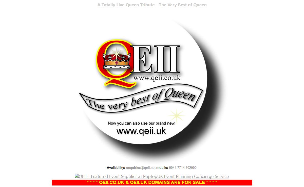 Queen Tribute | The UK's Top Tribute to Queen | QEII