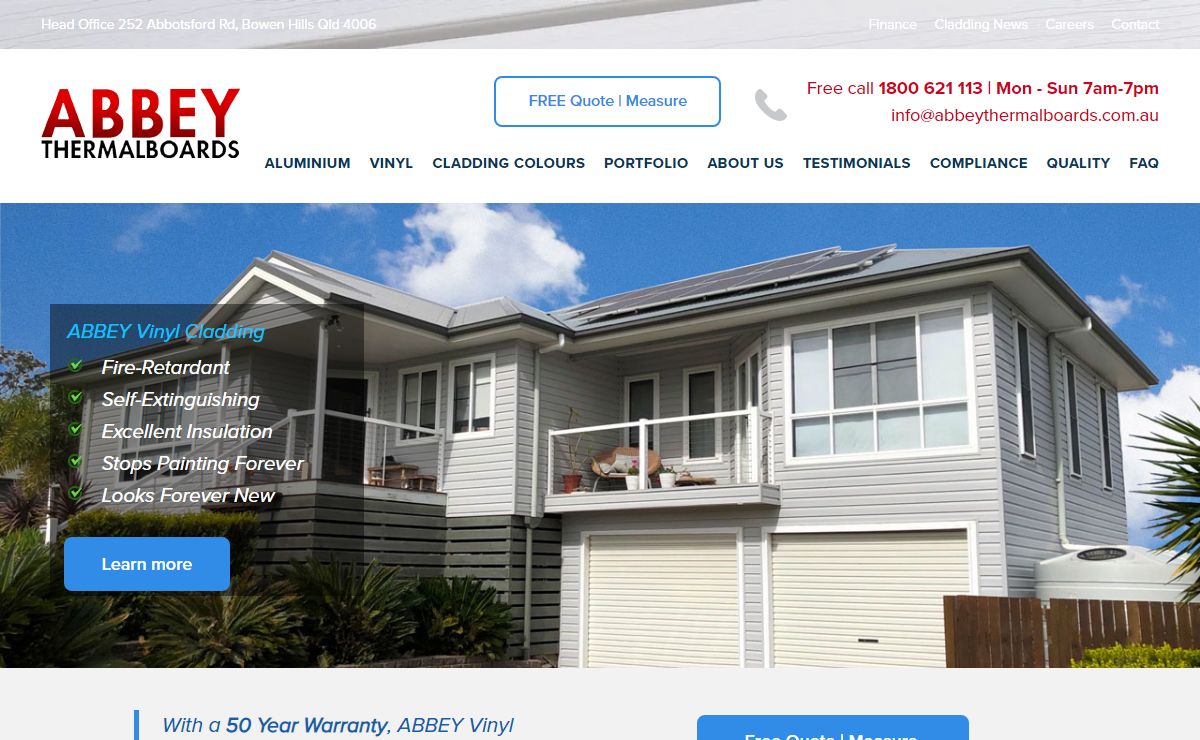 ABBEY - Australia's Vinyl Cladding Specialist since 1981