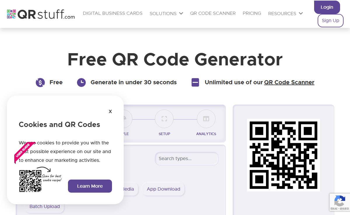QR Code Generator: Create Free QR Codes Online | QRStuff