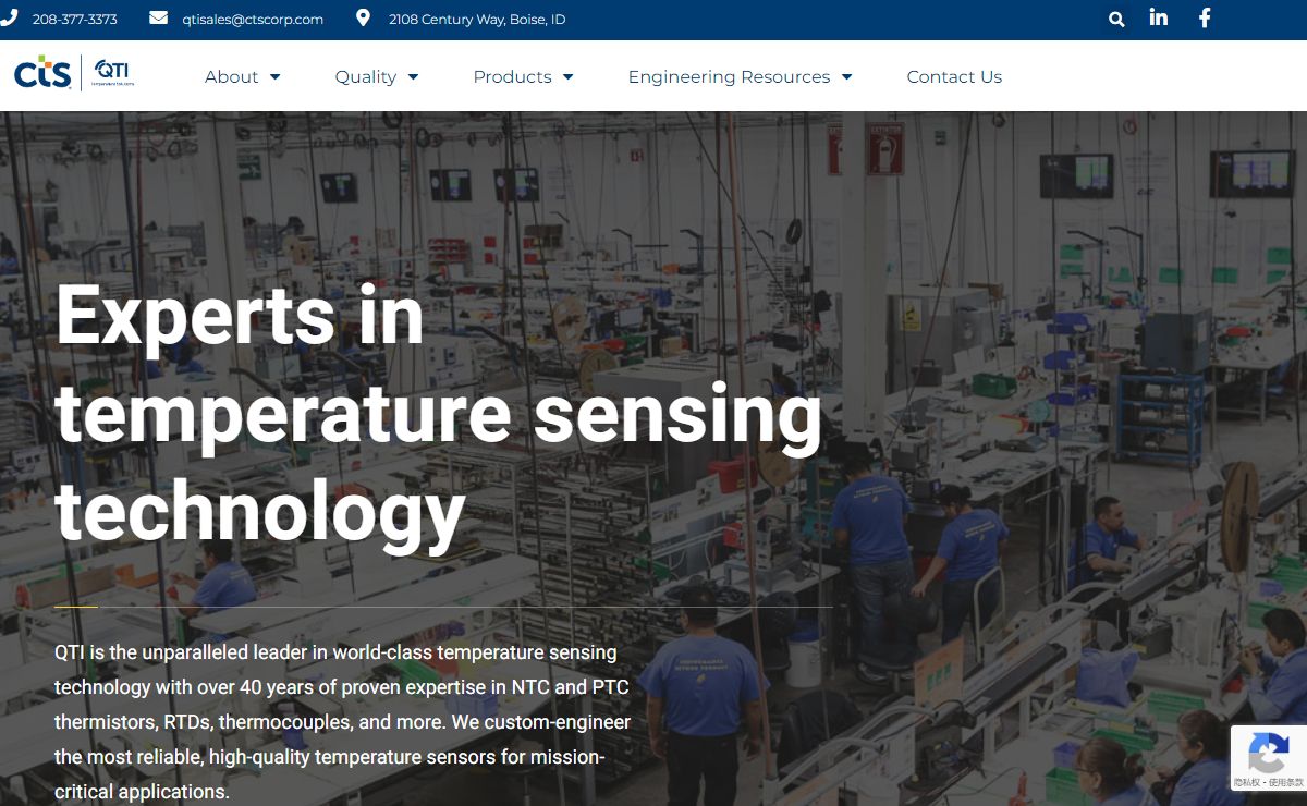 Your Thermistor Experts