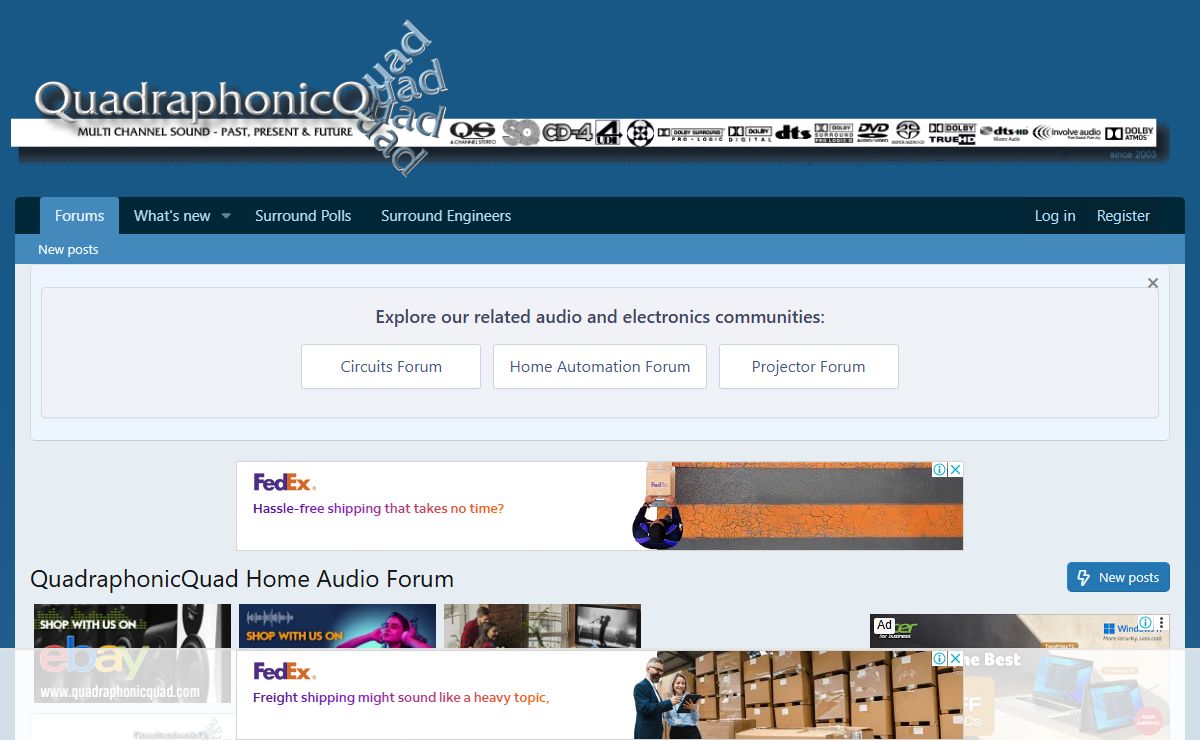 QuadraphonicQuad Home Audio Forum