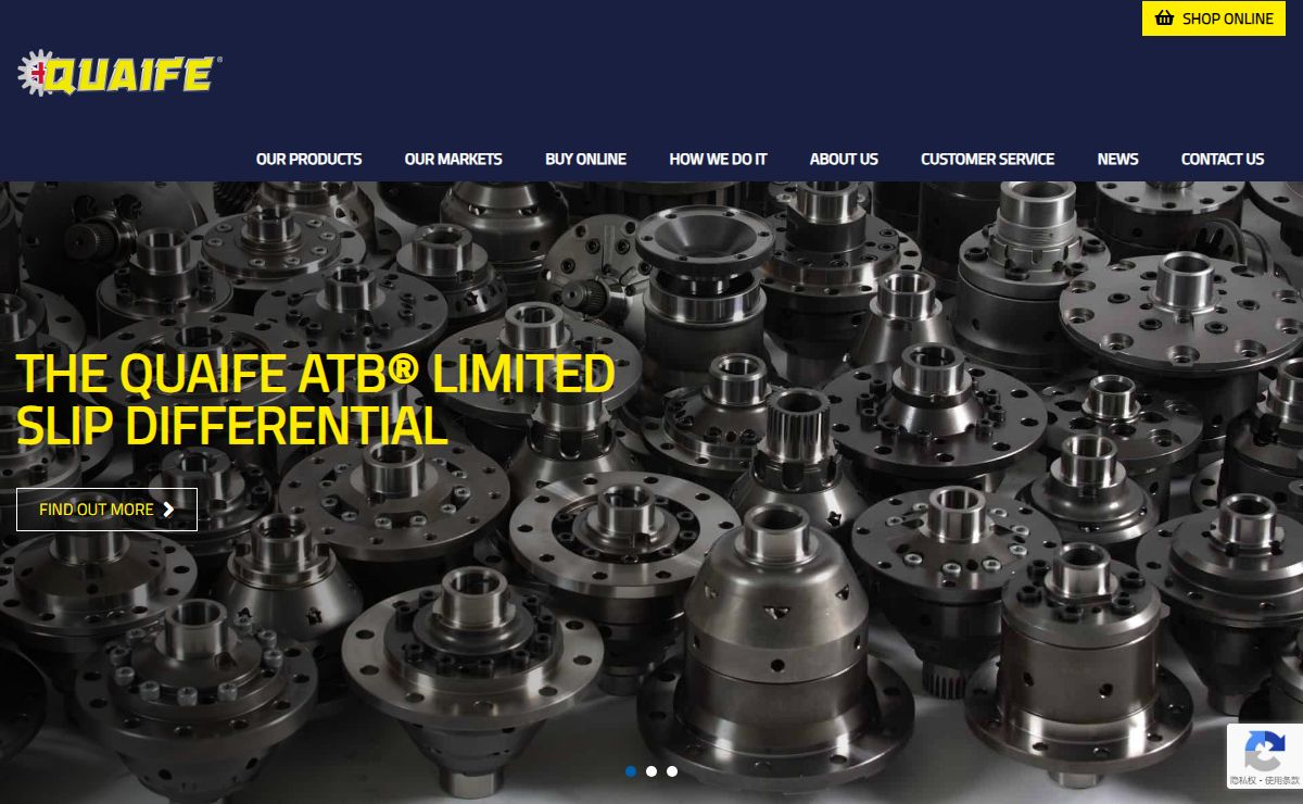 Quaife Engineering Ltd - Power Into Motion - Differentials, Transmissions, Gearkits...