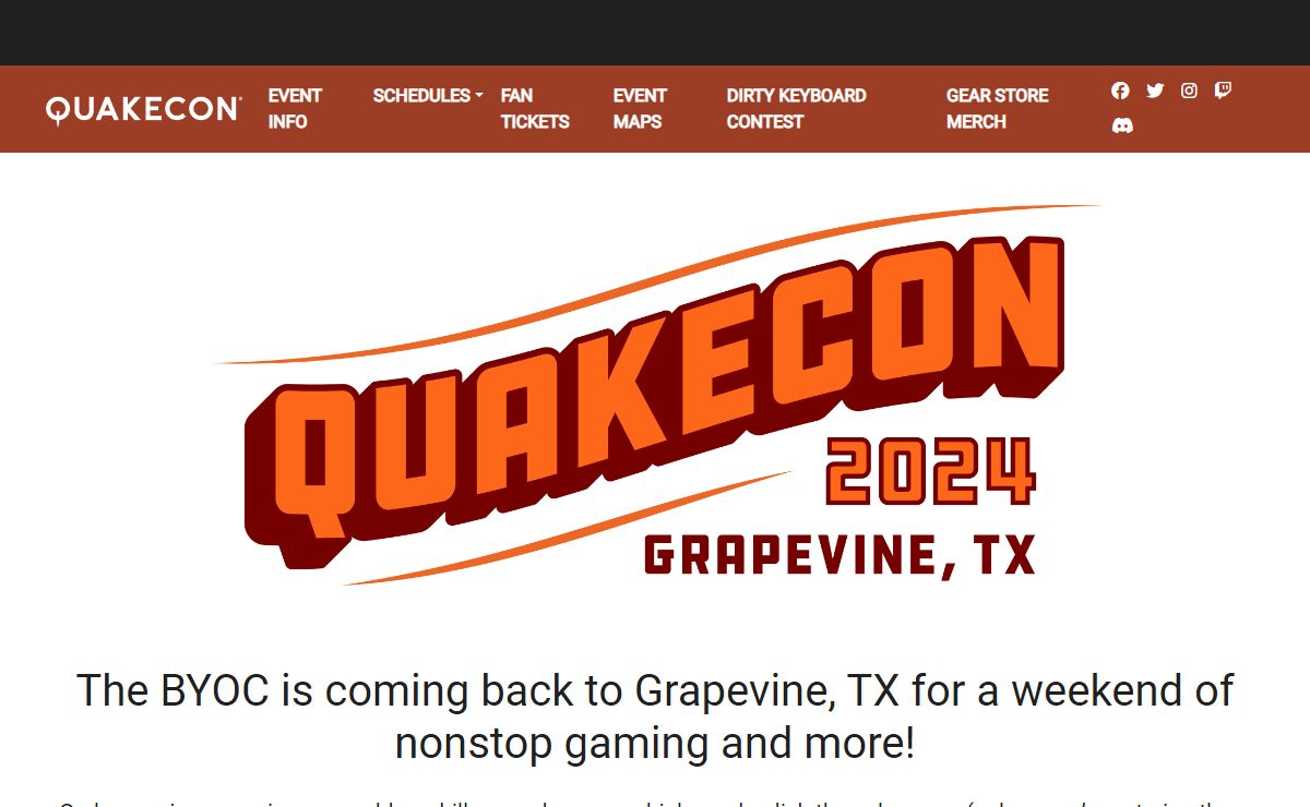 QuakeCon - Home