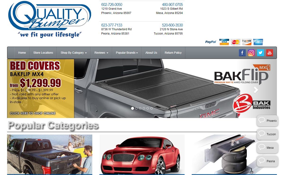 Truck Accessories | Automotive Accessories - Quality Bumper