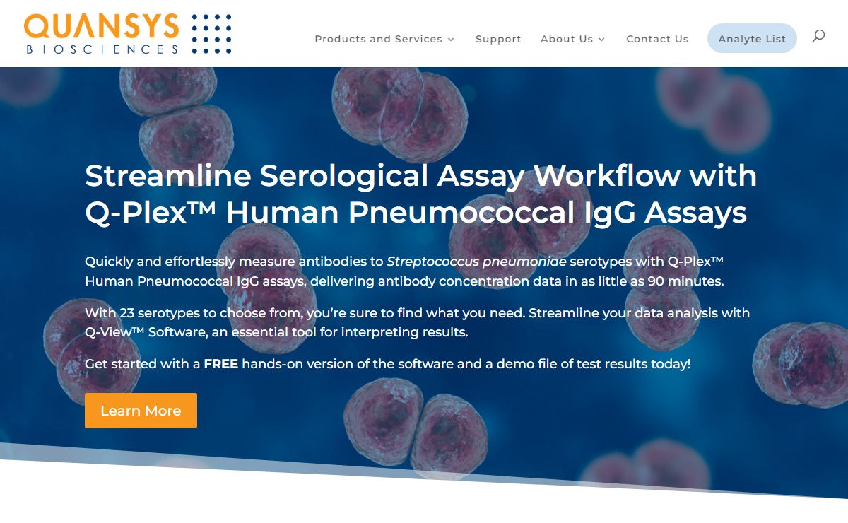 Quansys Biosciences | Multiplex ELISA Arrays