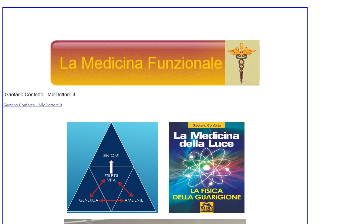 MEDICINA FUNZIONALE