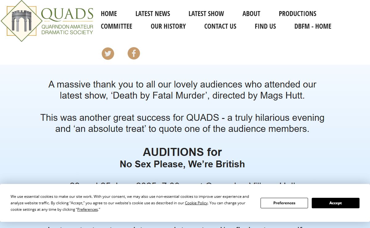 Quarndon Amateur Dramatic Society