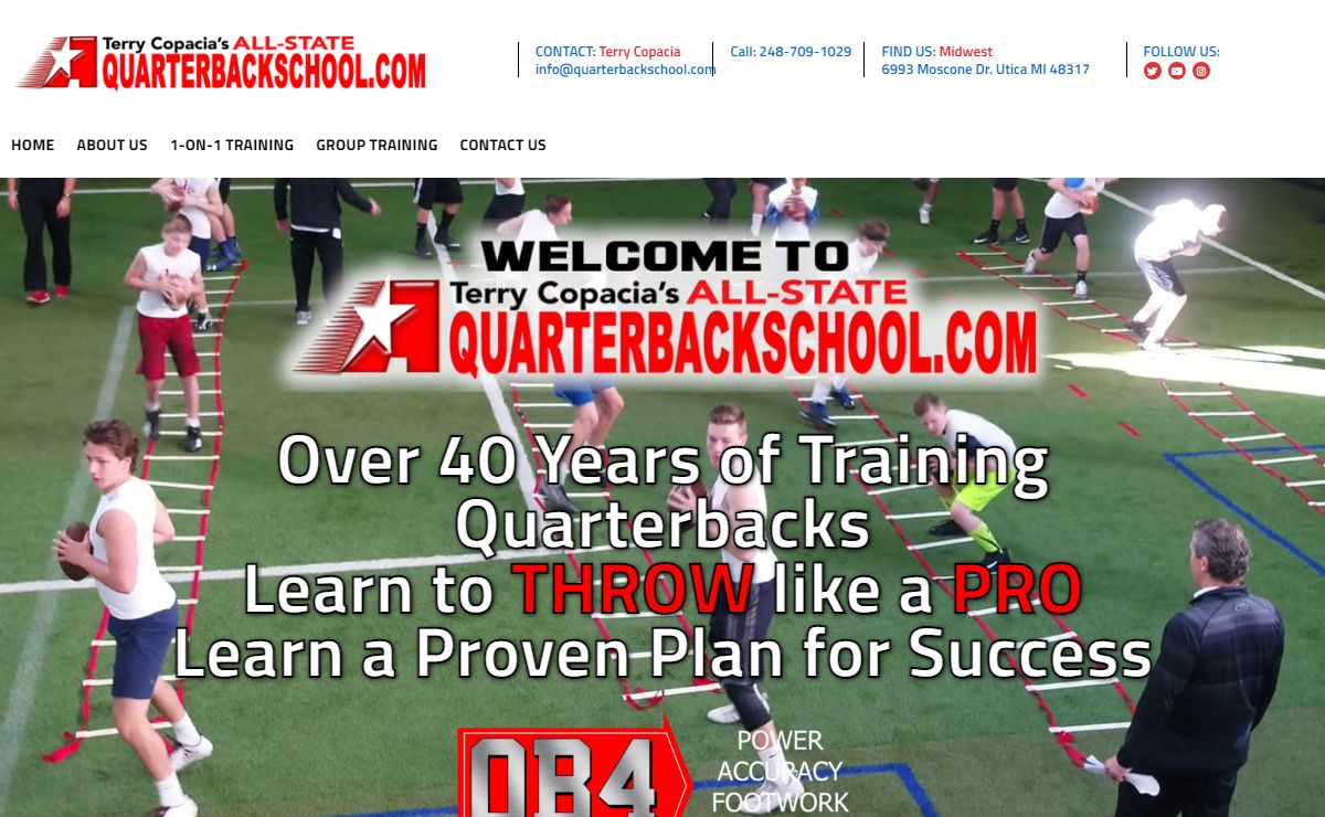 All State Quarterback School – All-State Quarterback School – 30 Years Teaching Great Quarterbacks