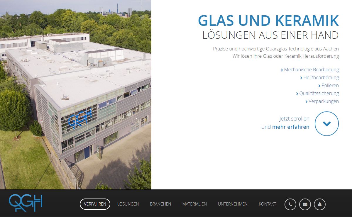 Präzise und hochwertige Quarzglas Technologie aus Aachen | Quarzglas Heinrich