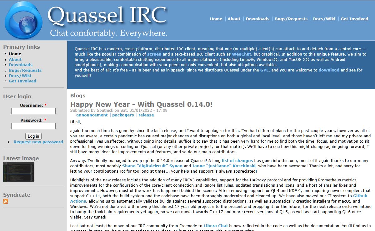 Blogs | Quassel IRC