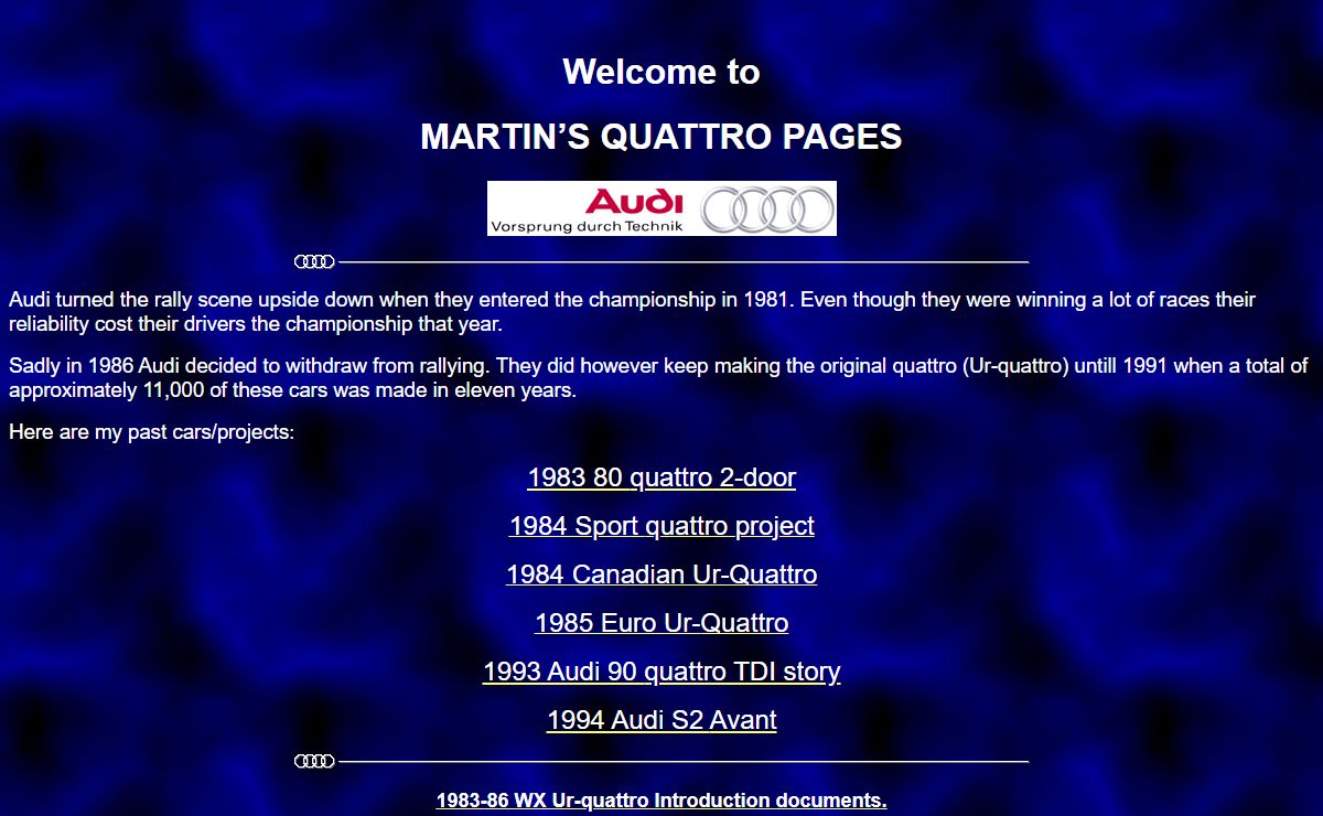 MARTIN'S QUATTRO